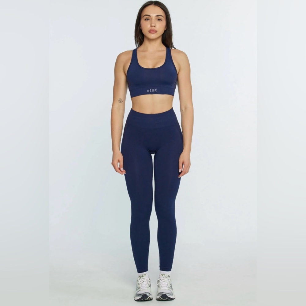 Azur Pro Seamless Set, in Lake (Navy Blue), Size S